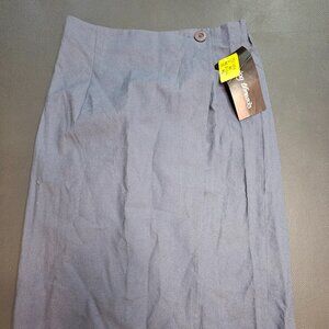 Vintage Intriguing Threads Blue Skirt